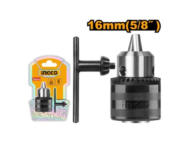 MANDRIL METALICO 16MM CON LLAVE EN BLISTER