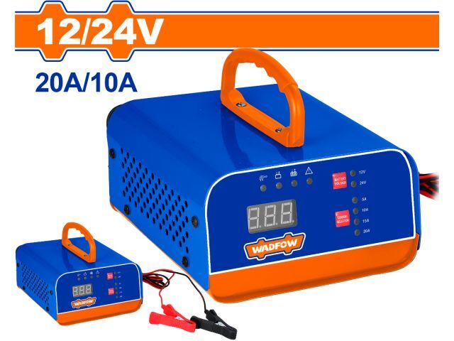 CARGADOR BATERIAS 12/24V 10V/20 WADFOW WBY1A201