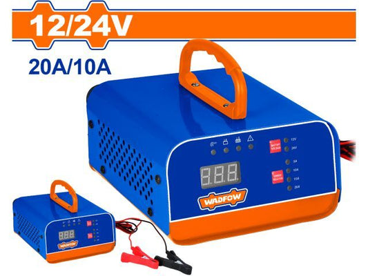 CARGADOR BATERIAS 12/24V 10V/20 WADFOW WBY1A201