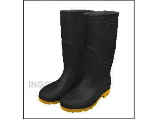 BOTAS DE LLUVIA NEGRA/TRABAJO TALLE 42 INGCO