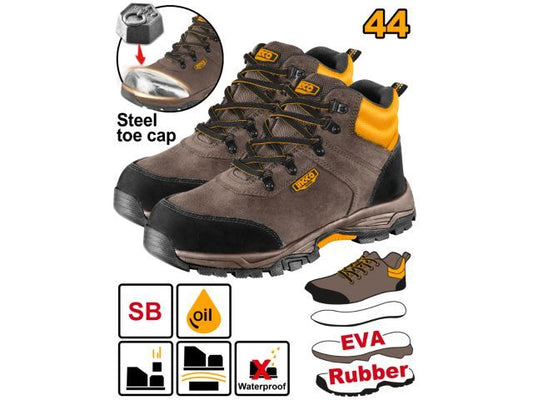 BOTAS DE SEGURIDAD SB CON PUNTERA ACERO TALLE 44 INGCO