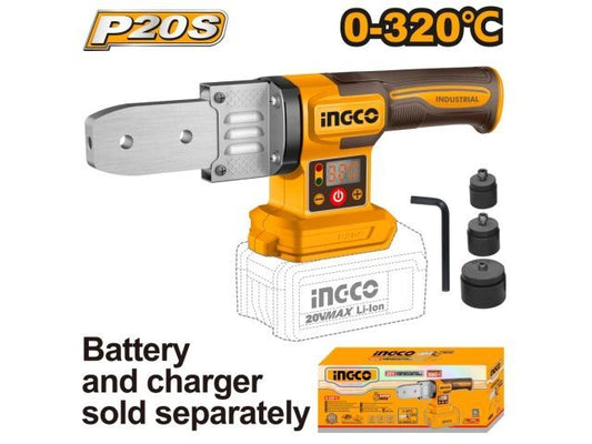 TERMOFUSORA A BATERIA P20S 20V 320°C + ACCESORIOS, SIN BAT S