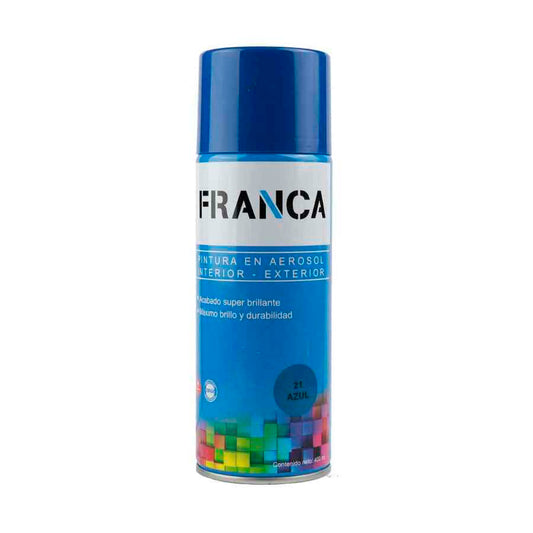 Esmalte Aerosol Azul 400ml Ref.21 Franca