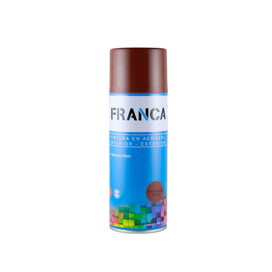 Aerosol Antióxido Rojo 400ml Ref.142 Franca