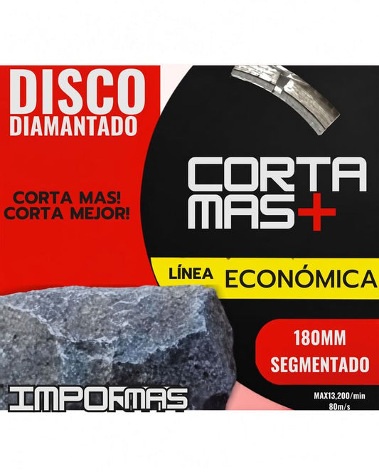 DISCO DIAMANTADO SEGMENTADO ECO 180MM