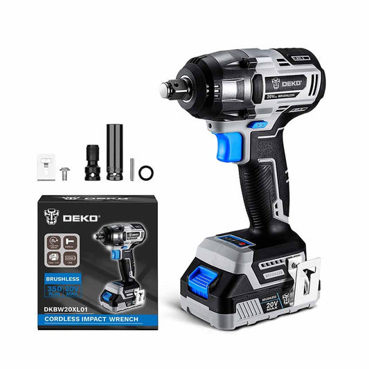 Llave Imp 1/2''320Nm20V Brushless Bat2.0Ah DKBW20XL01H Deko