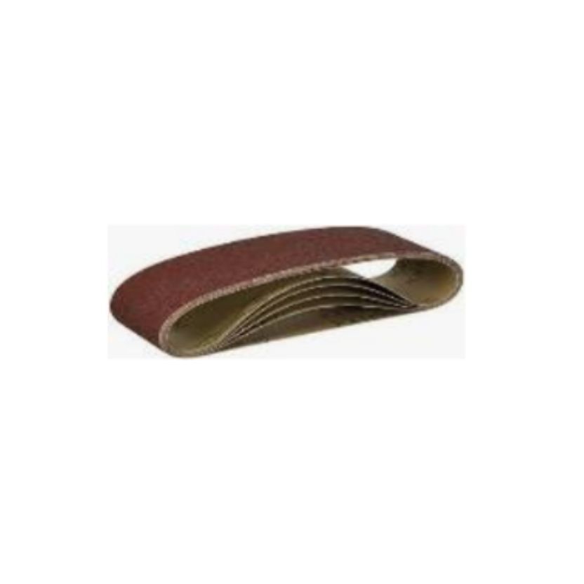 SET DE 5 LIJAS DE BANDA 100X610 MM 3 GRANOS