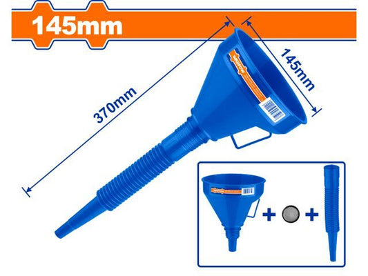 EMBUDO 2 EN 1 FLEXIBLE 145MM WADFOW WUF1302
