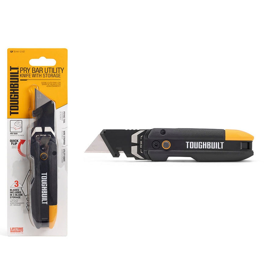 Trincheta Retráctil Metálica Toughbuilt TB-H4-12-IST