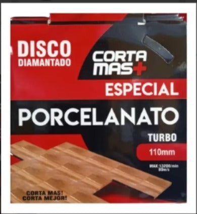 DISCO PARA PORCELANATO 110MM CORTAMAS