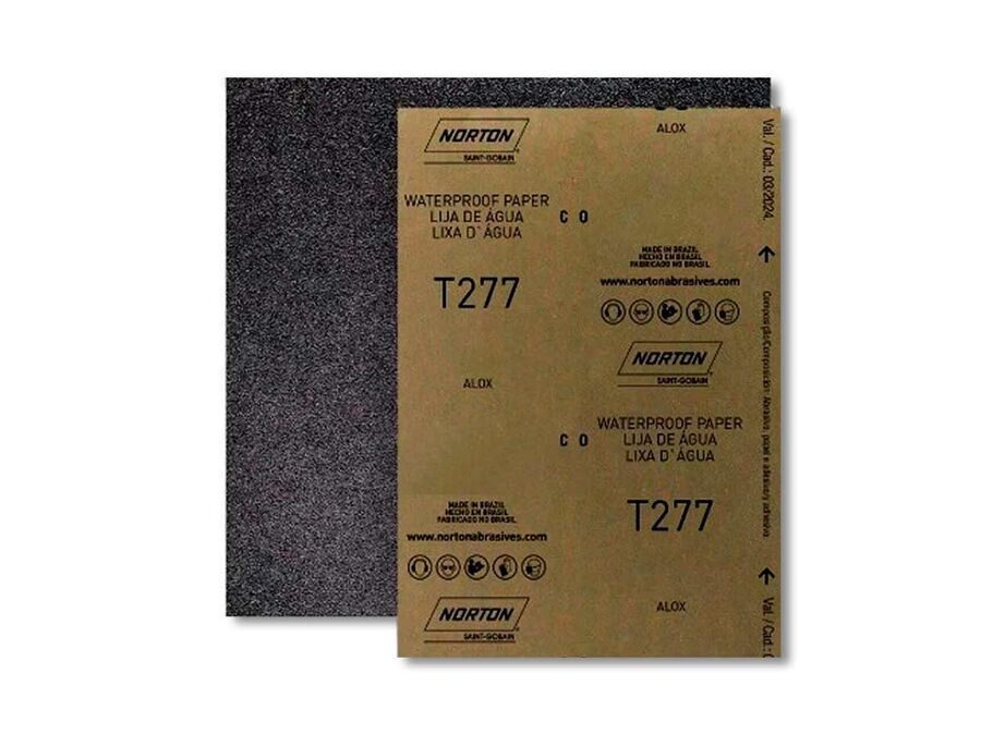 LIJA AL AGUA T277 NORTON 60 GR