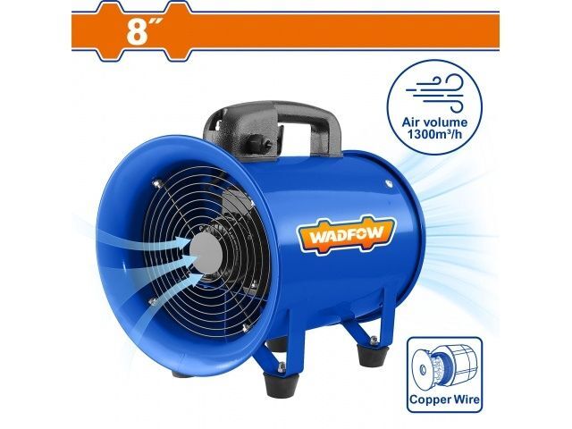 VENTILADOR INDUSTRIAL 8" 0.16HP WADFOW WGFJ2A08